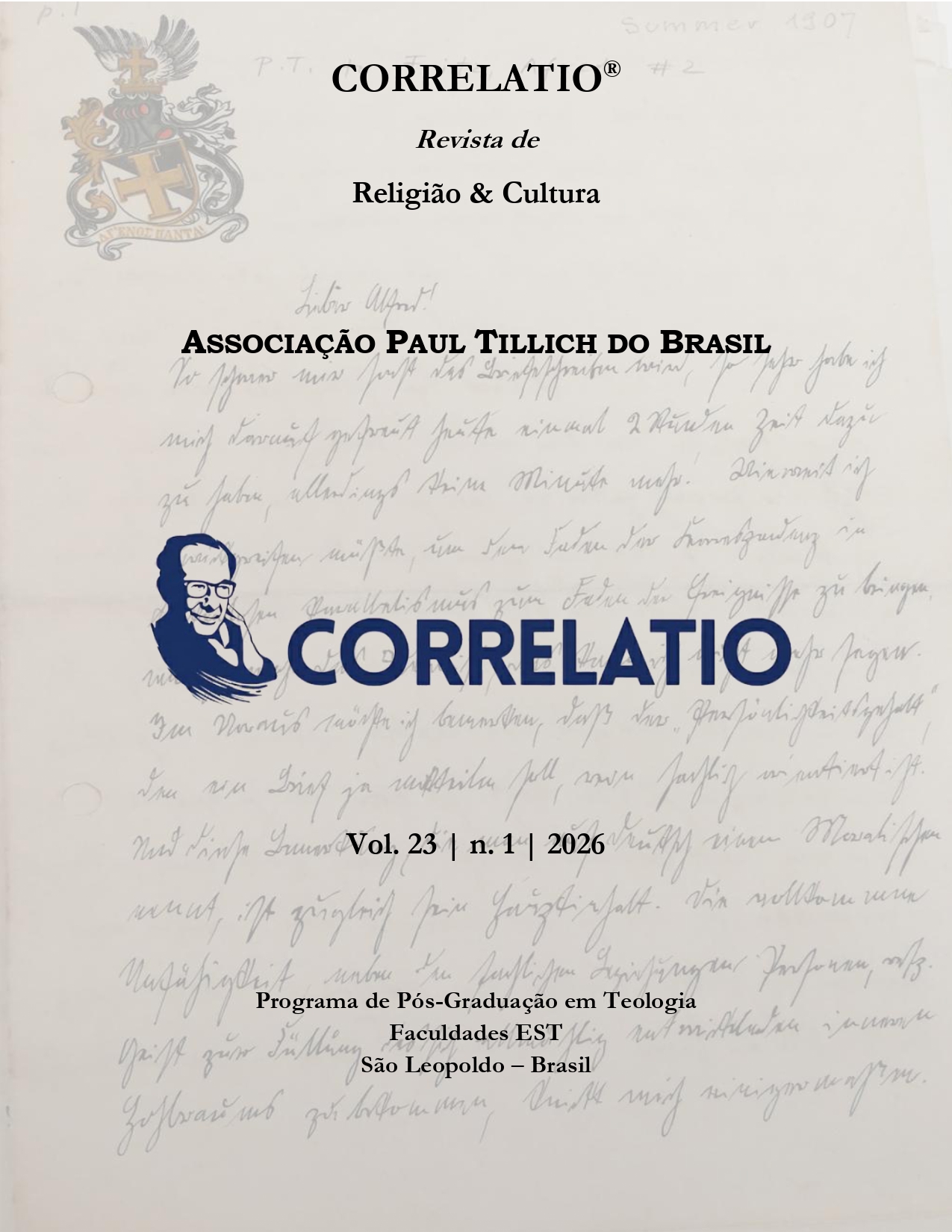                     Visualizar v. 23 n. 1 (2026): Vol. 23, no. 1 (2026)
                